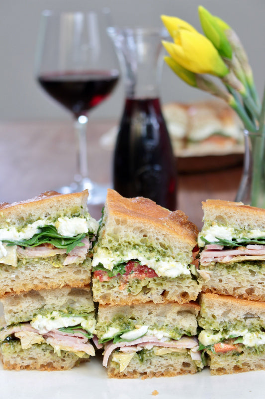 Foccacia Finger Sandwiches